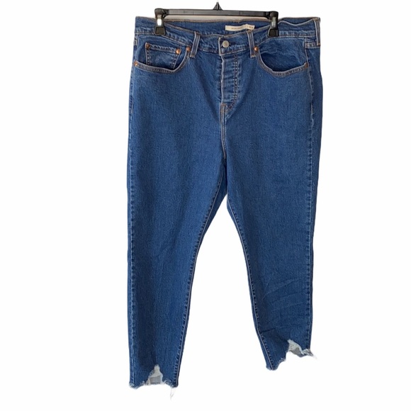 Levi’s High Rise Wedgie Skinny Plus Stretch Jeans Size 16W - Picture 1 of 9